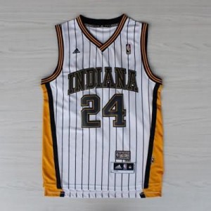 Canotte Rivoluzione 30 retro George,Indiana Pacers Bianco