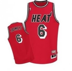 Canotte Rivoluzione 30 retro James,Miami Heats Rosso