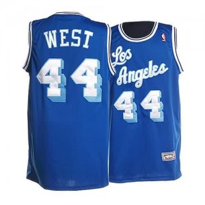 Canotte retro Jerry West,Los Angeles Lakers Blu