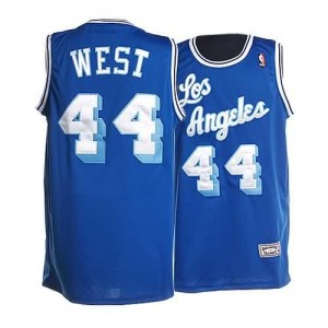 Canotte retro Jerry West,Los Angeles Lakers Blu