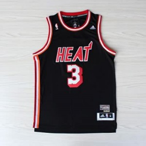 Canotte Rivoluzione 30 retro Wade,Miami Heats Nero