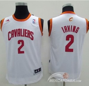 Canotte Bambini Irving,Cleveland Cavaliers Bianco