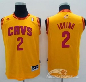 Canotte Bambini Irving,Cleveland Cavaliers Giallo