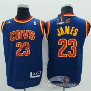 Canotte Bambini James,Cleveland Cavaliers Blu