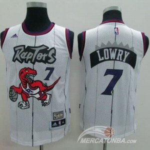 Canotte Bambini Lowry,Toronto Raptors Bianco