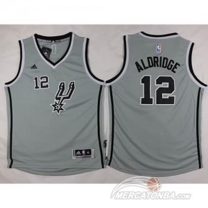 Canotte Bambini Aldridge,San Antonio Spurs Giallo