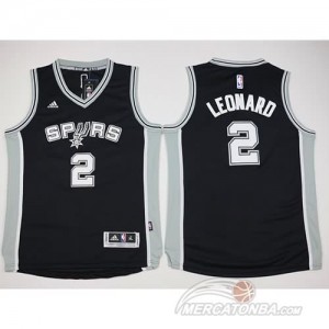 Canotte Bambini Leonard,San Antonio Spurs Nero