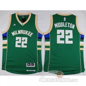 Canotte Parker,Milwaukee Bucks Verde