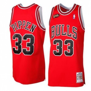 Canotte Retro Pippen 97-98,Chicago Bulls Rosso