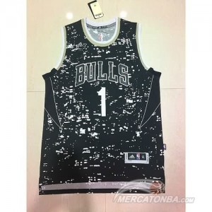 Canotte NBA Edicion Glow Bulls Rose