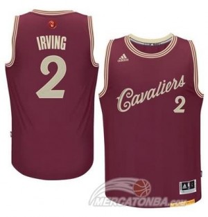 Canotte Irving Christmas,Cleveland Cavaliers Rosso