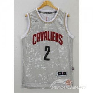 Canotte NBA Luces Cavaliers Irving Grigio