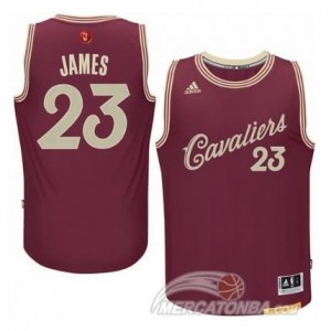 Canotte James Christmas,Cleveland Cavaliers Rosso