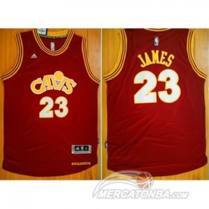 Canotte James,Cleveland Cavaliers Rosso