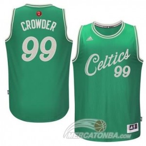 Canotte Crowder Christmas,Boston Celtics Verde