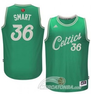 Canotte Smart Christmas,Boston Celtics Verde