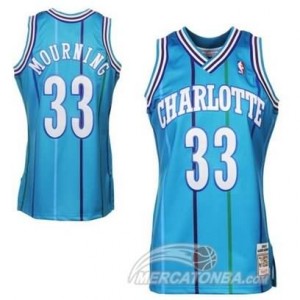 Canotte Charlotte Mourning,New Orleans Hornets Blu