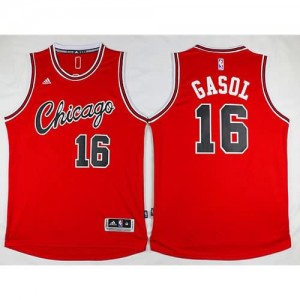 Canotte Retro Gasol,Chicago Bulls Rosso