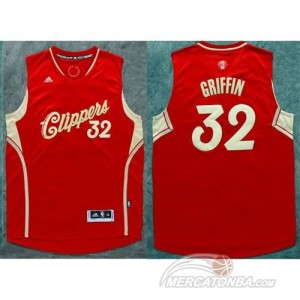 Canotte Griffin Christmas,Los Angeles Clippers Rosso