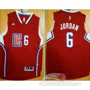 Canotte Jordan,Los Angeles Clippers Rosso