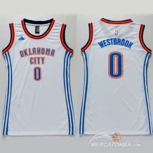 Canotte Donna Durant,Oklahoma City Thunder Bianco