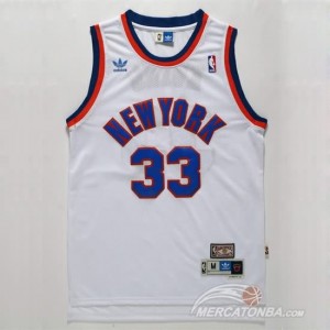 Canotte Ewing,New York Knicks Bianco