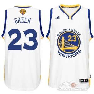 Canotte Rivoluzione 30 Green,Golden State Warriors Bianco