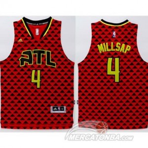 Canotte Millsap,Atlanta Hawks Rosso