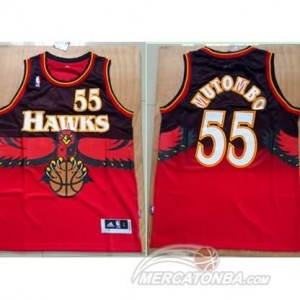 Canotte Mutombo,Atlanta Hawks Rosso