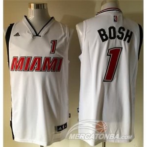 Canotte Bosh,Miami Heats Bianco