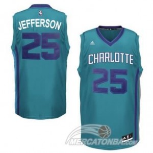 Canotte Hornets Jefferson,New Orleans Hornets Verde