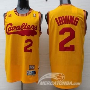 Canotte Irving Cavs,Cleveland Cavaliers Giallo