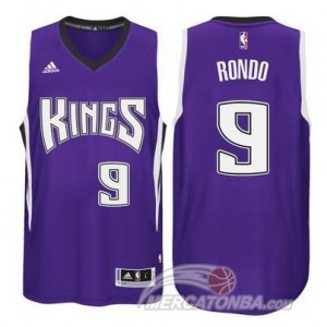 Canotte Rondo,Sacramento Kings Porpora