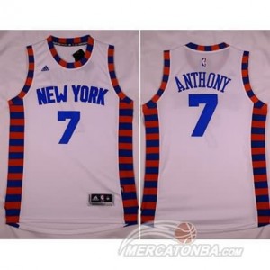 Canotte Anthony,New York Knicks Bianco