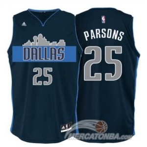 Canotte Parsons,Dallas Mavericks Blu