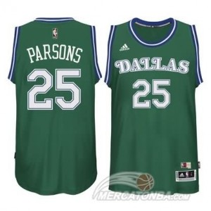 Canotte Parsons,Dallas Mavericks Verde