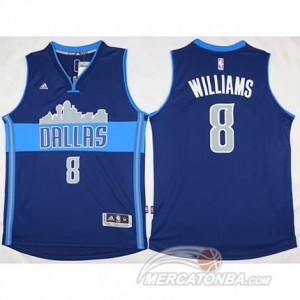 Canotte Williams,Dallas Mavericks Blu