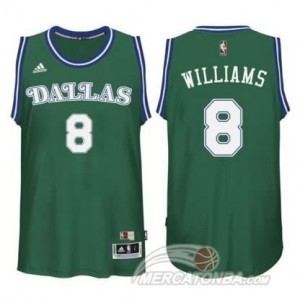 Canotte Williams,Dallas Mavericks Verde