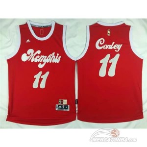 Canotte Conley Christmas,Memphis Grizzlies Rosso