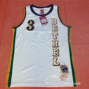 Canotte NCAA Bethel Iverson Bianco