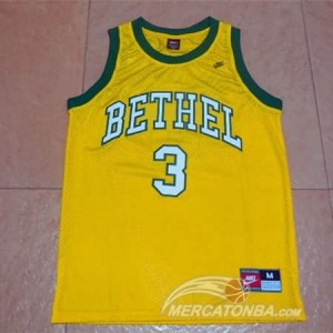 Canotte NCAA Bethel Iverson Giallo