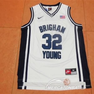 Canotte NCAA Brigham Young Fredette Bianco