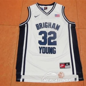 Canotte NCAA Brigham Young Fredette Bianco