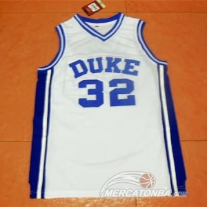 Canotte NCAA Duke Laettner Bianco