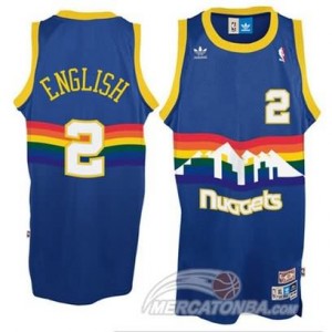 Canotte English,Denver Nuggets Blauw