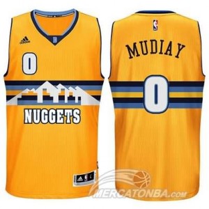 Canotte Mudiay,Denver Nuggets Giallo