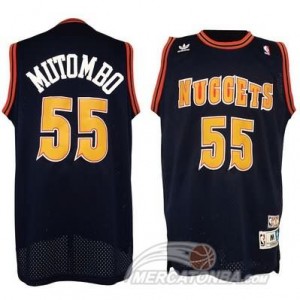 Canotte Mutombo,Denver Nuggets Nero