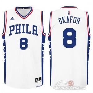 Canotte Okafor,Philadelphia 76ers Bianco