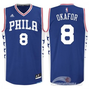Canotte Okafor,Philadelphia 76ers Blu