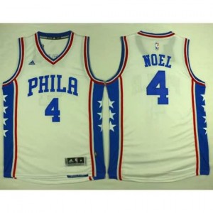 Canotte Phila Noel,Philadelphia 76ers Bianco